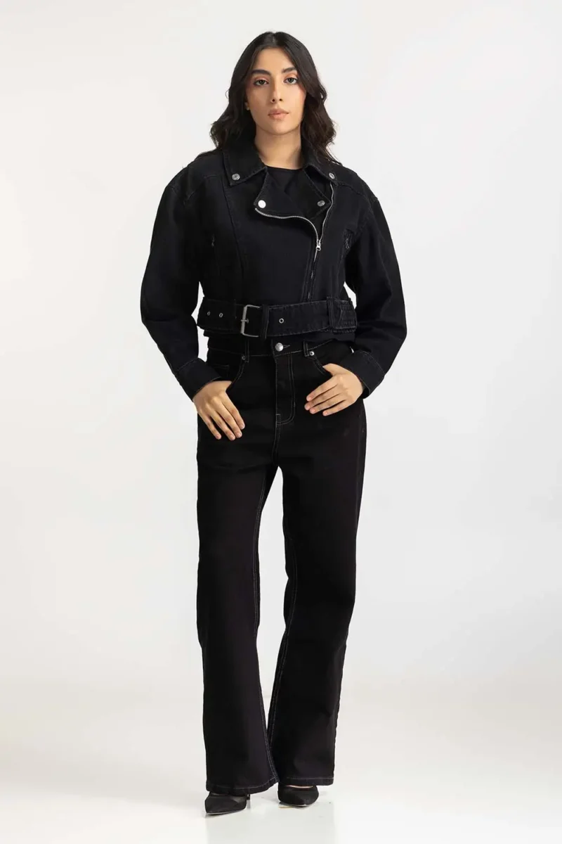 Denim Jacket (Black)