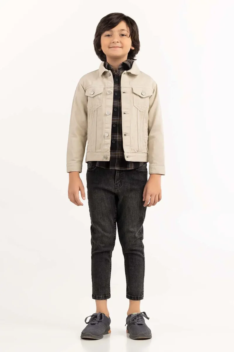 Toddler Boy Khaki Jacket